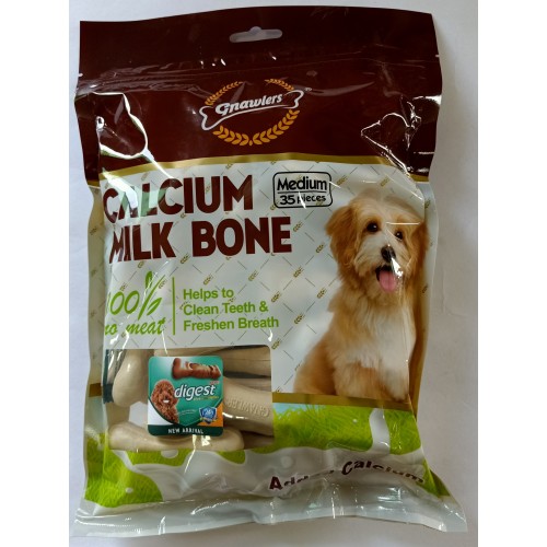 gnawlers calcium milk bone small