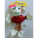 MONKEY FACE SOFT TOY WITH RUBBER