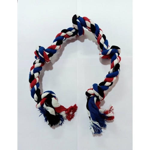 5 Knotted Rope Toy