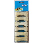 RAWHIDE CHEW BONE NATURAL 3"X6PCS