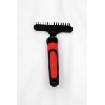 T COMB RED & BLACK HANDLE