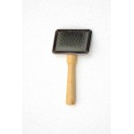 SLICKER WOODEN HANDLE SMALL