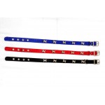 PAWS/BONE STUDDED COLLAR 20MM